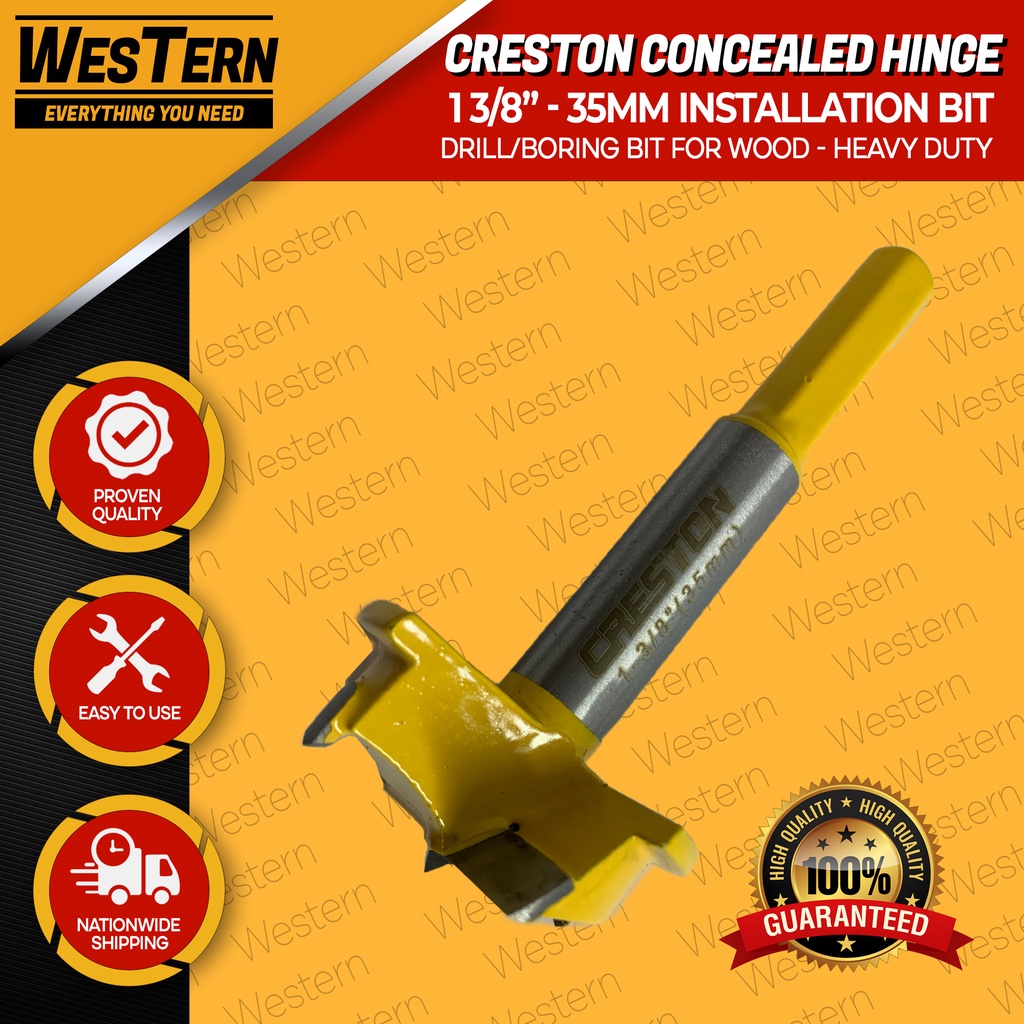 Creston Concealed Hinge Installation Bit | Shopee Philippines