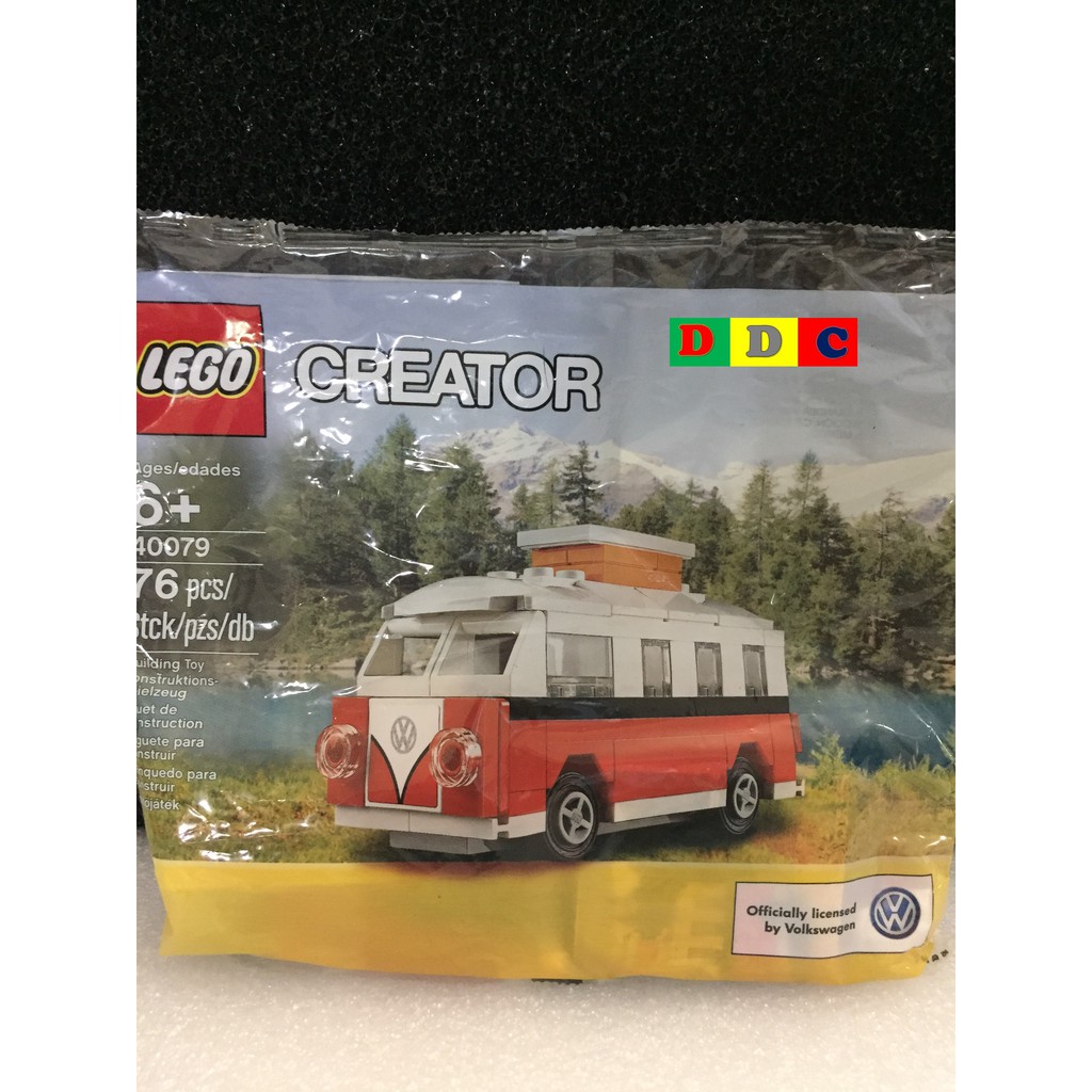 Lego Creator 40079 Mini Vw T1 Camper Van Polybag Sealed Shopee