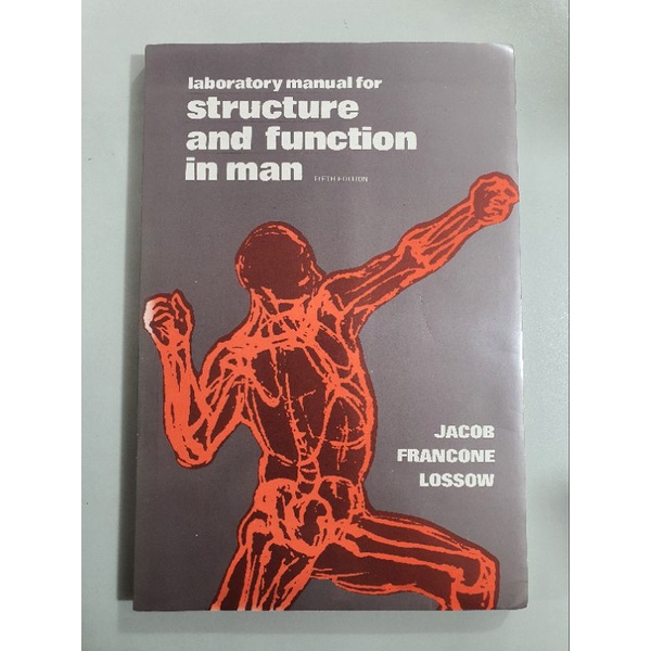 Laboratory Manual for Structure and Function in Man By:Jacob | Shopee ...