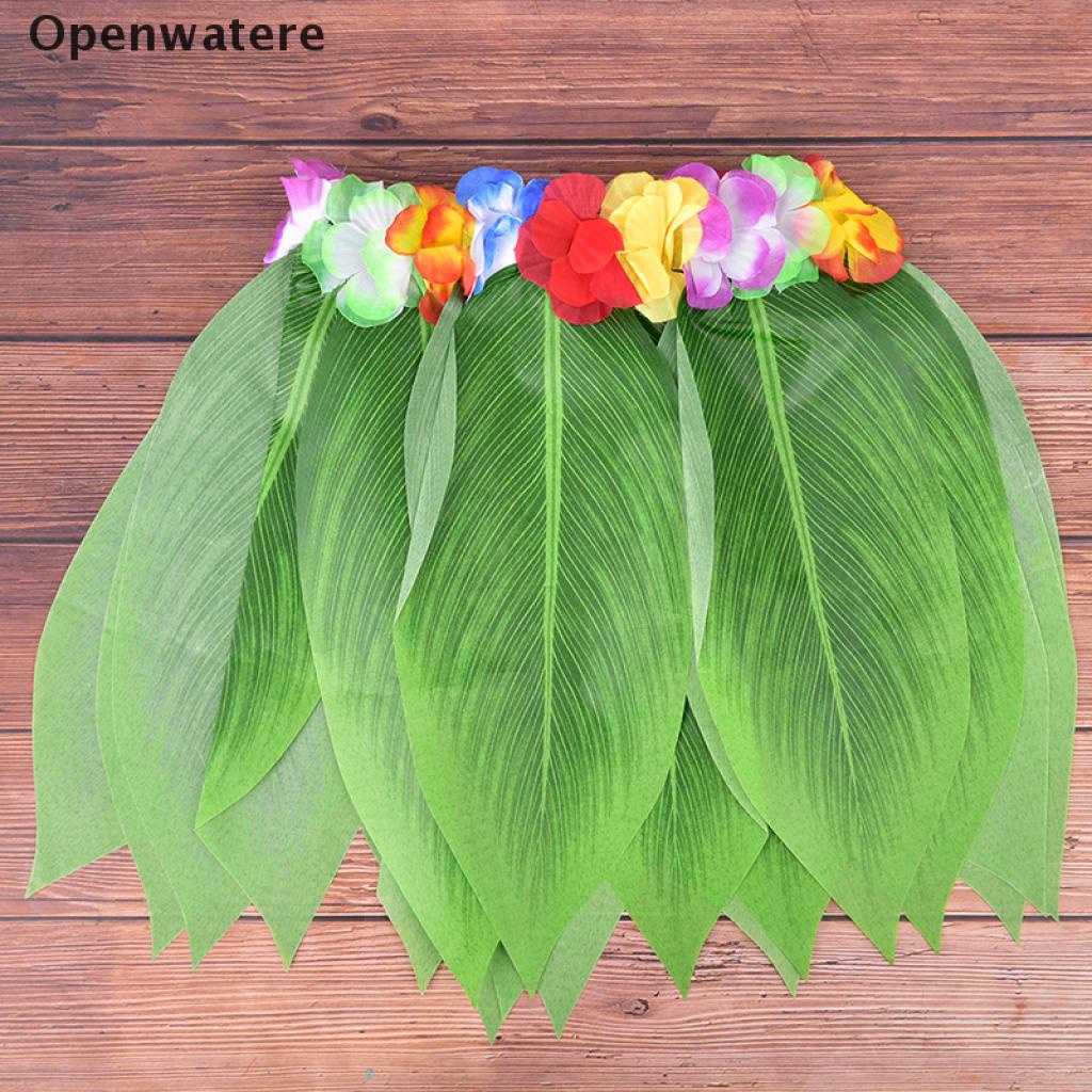 Leaf skirt fancy store dress