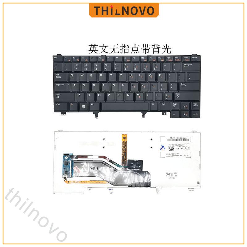 Tastiera Dell Latitude UK (E5420, E6220, E6320, E6420) | Layout QWERTY Con Puntatore Nero