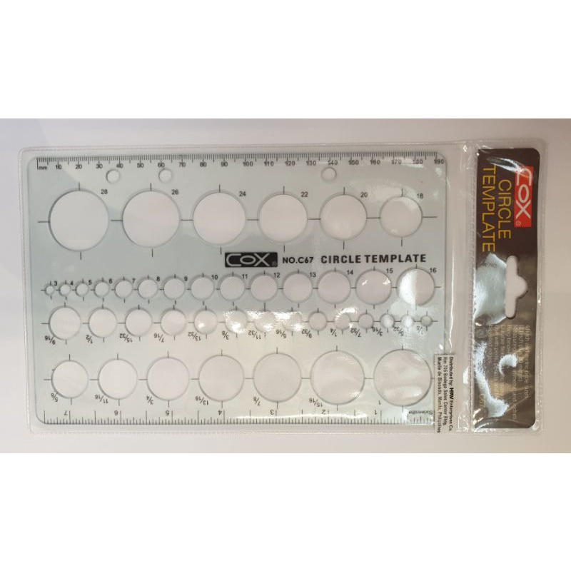 COX Circle Template C67 | Shopee Philippines