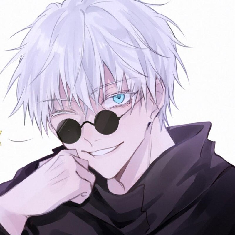 Anime Jujutsu Kaisen Gojo Satoru Sunglasses Shades Gojo Satoru Eye ...