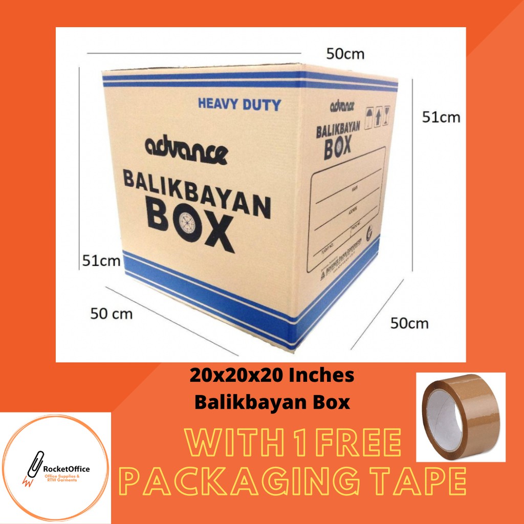 Size of deals lbc balikbayan box