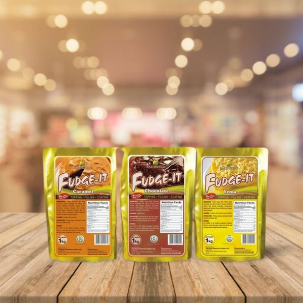 Bakersfield Fudge It 1kg ( Chocolate Caramel Yema ) Shopee Philippines