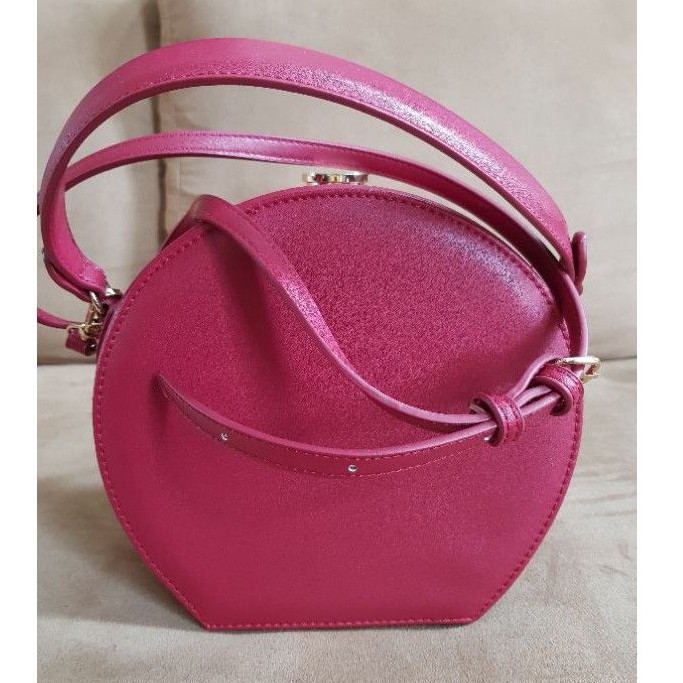 Zara round crossbody online bag