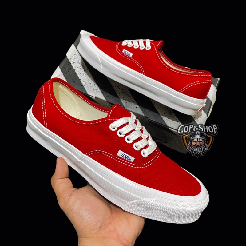 Vans vault chili store red