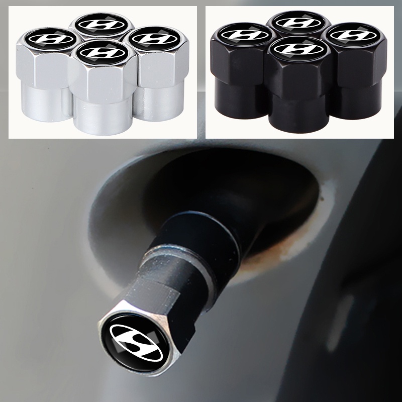 4pcs-aluminum-car-tire-air-cap-hexagonal-car-tyre-valve-protect-cover