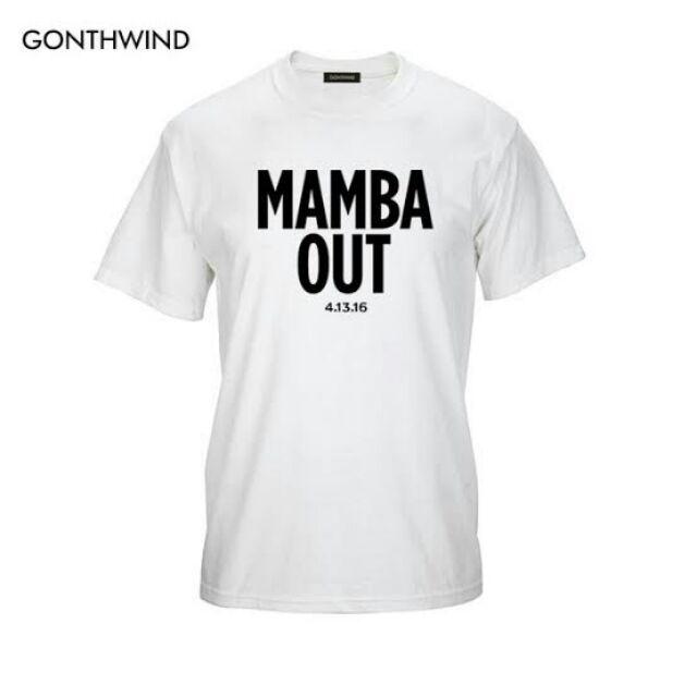 Kobe bryant mamba out shirt sales