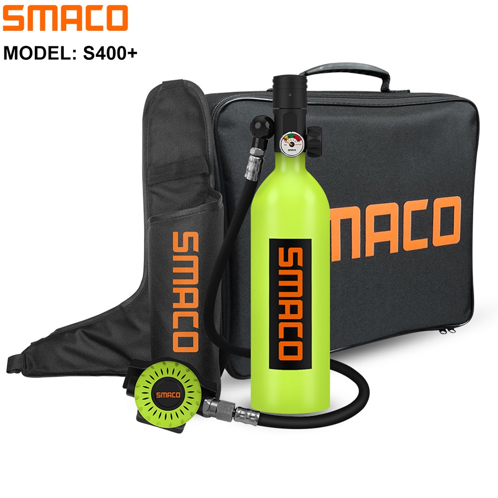 【Quality assurance】SMACO S400Pro Mini Scuba Tank Oxygen Cylinder ...