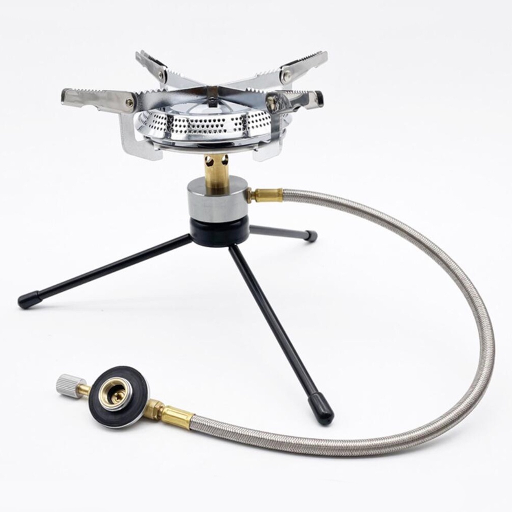 4500W Camping Gas Stove Outdoor Backpacking Butane Burner Cooking