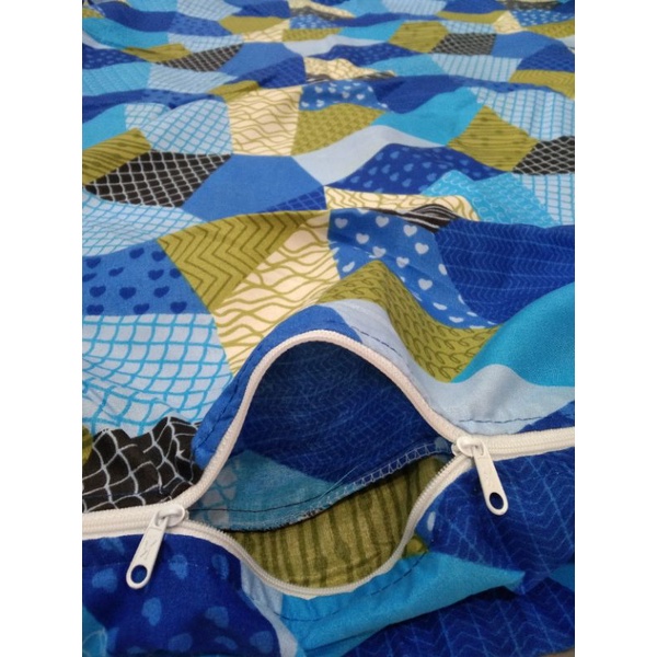 Mattress Foam Cover/Bed cover with Zipper canadian Cotton (Queen Size