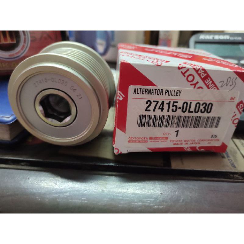 Alternator Pulley Toyota Innova / Fortuner / HiLux D4D 20052020 (15mm