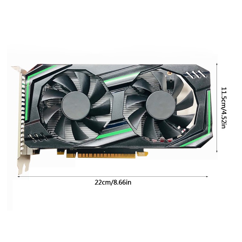 Portable Computer Graphics Cards 1GB 128Bit DDR5 Graphics Cards PCI