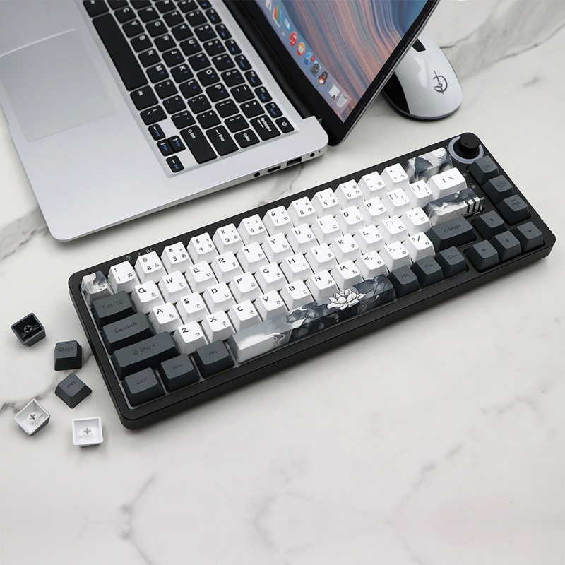 NAMA Thick PBT Mechanical Keyboard Keycaps Japanese Dye Subb 140 Key