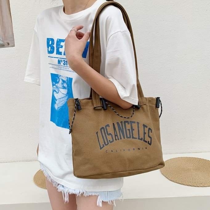 Canvas discount bag shopee