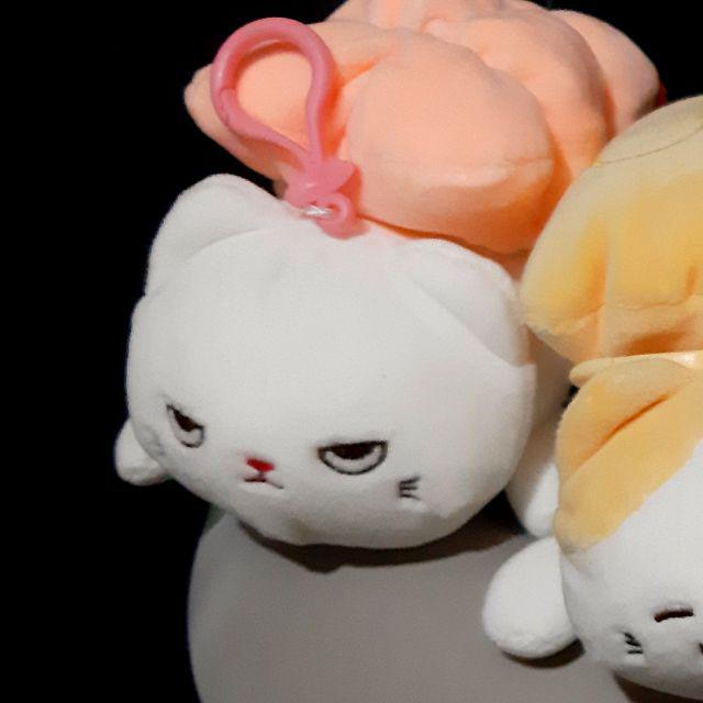 ❤ SUSHI CAT BAG CHARM KEYCHAIN PLUSH CHARM (Tamagoyaki)OR