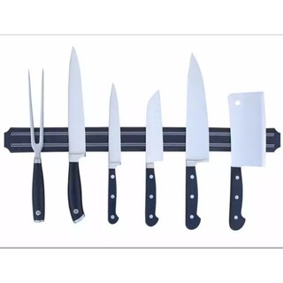 Magnetic Knife Holder Wall Mount Black ABS metal Knife For Placstic Block Magnet  Knife Holder(33CM/38CM/50CM/55CM)