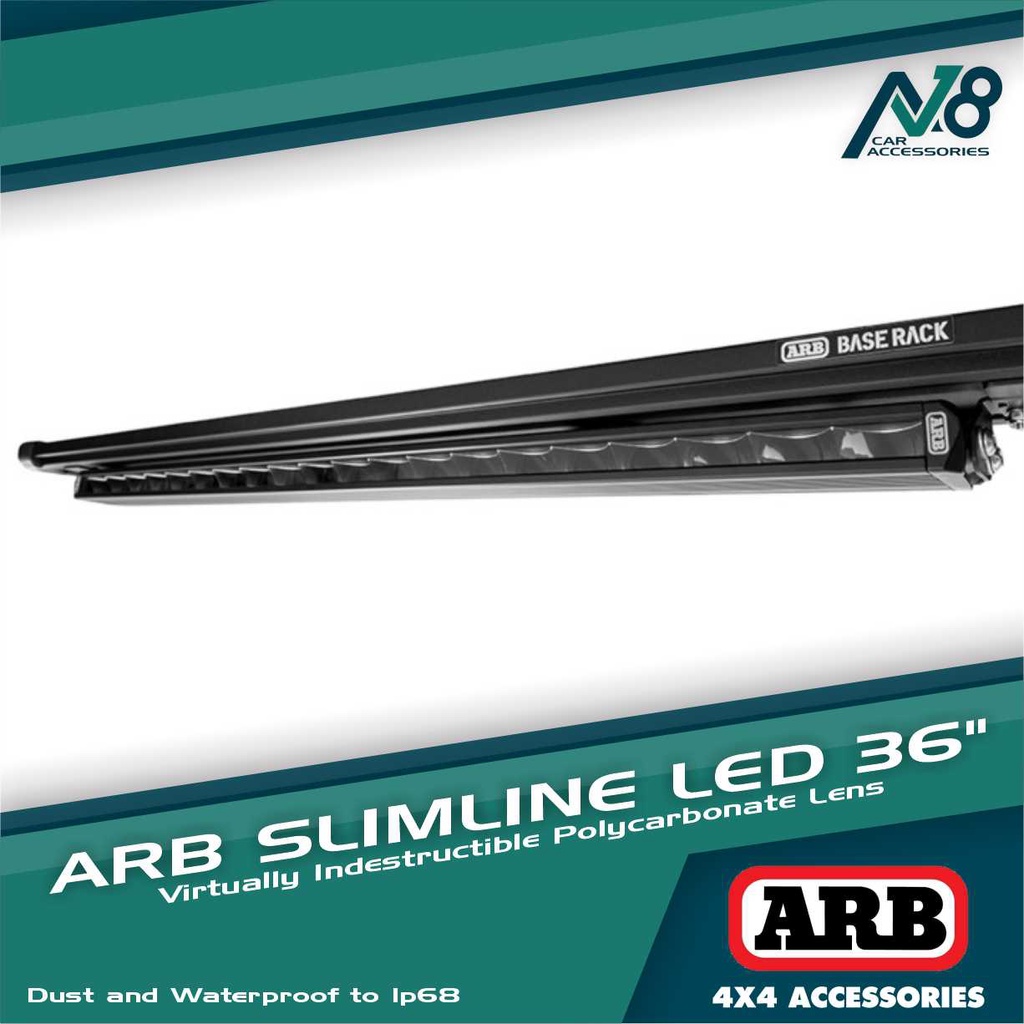 ARB Slimline Roof Rack LED Light Bar with Wiring Harness Genuine Shopee Philippines