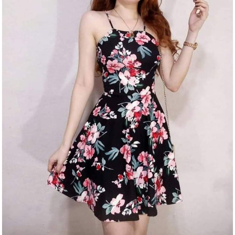 Casual floral outlet dress