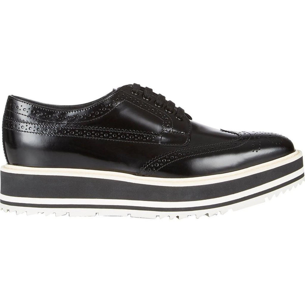 Prada wingtip best sale brogue platform sneakers