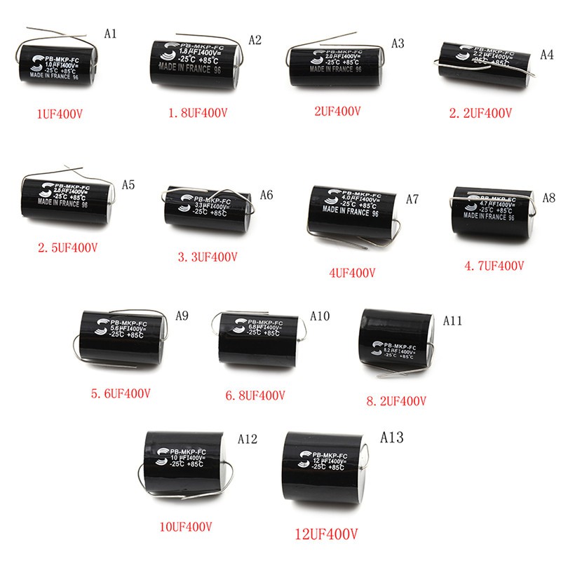 1pcs MKP AudioPhiler capacitor for tube amps 1uF 12uF 400V Shopee