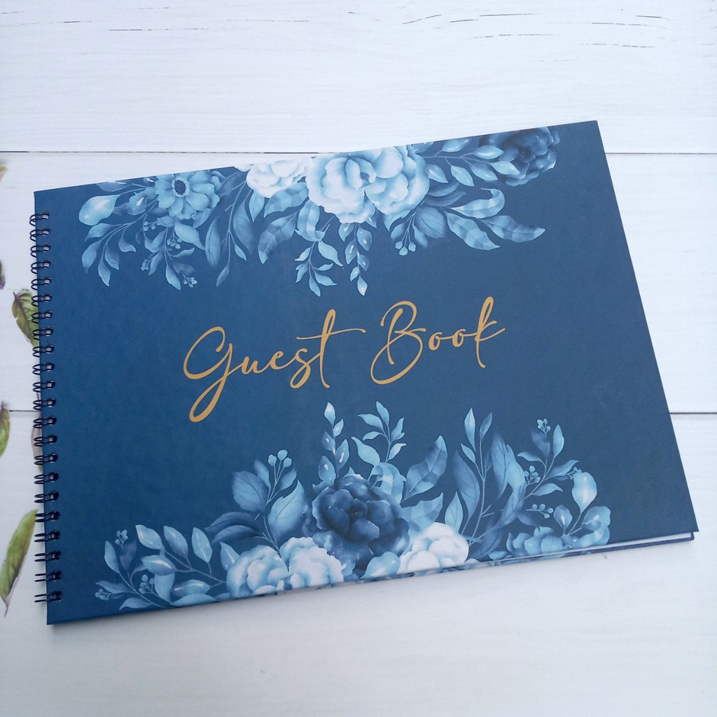 [READY] Guest book Guestbook Hard Cover Guest book GB08 Shopee Philippines