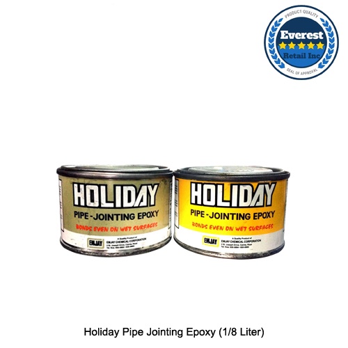 Holiday Pipe Jointing Epoxy A and B Set (Choose Size 1/8, 1/4, 1 Liter