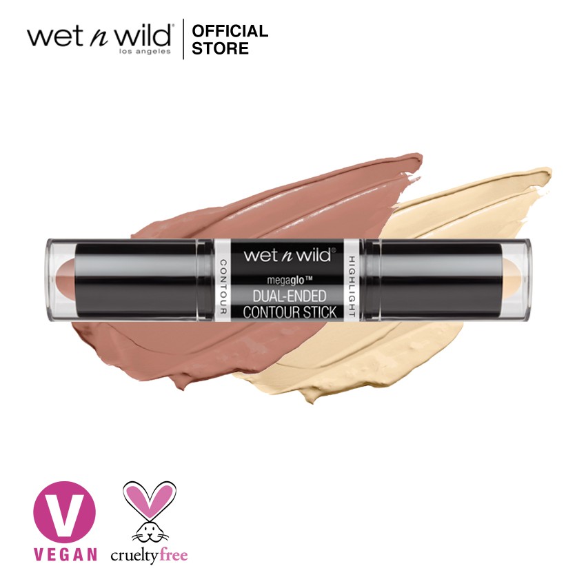 WET N WILD MegaGlo Dual Ended Contour Stick Light/Medium Shopee