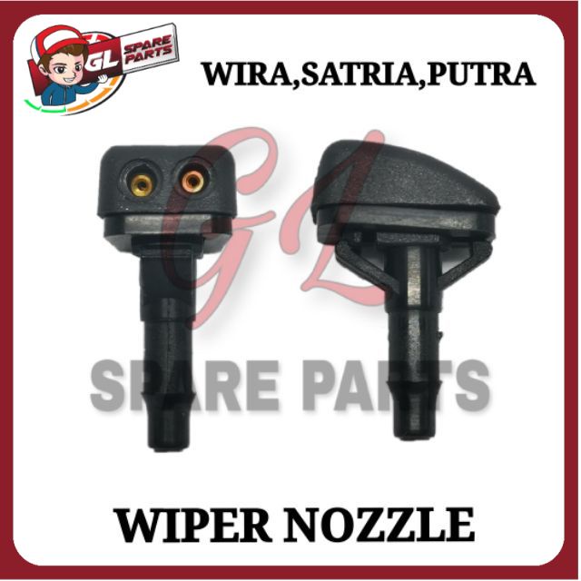 Wiper Nozzle For Proton Wira Putra Satria Car Accessories Shopee