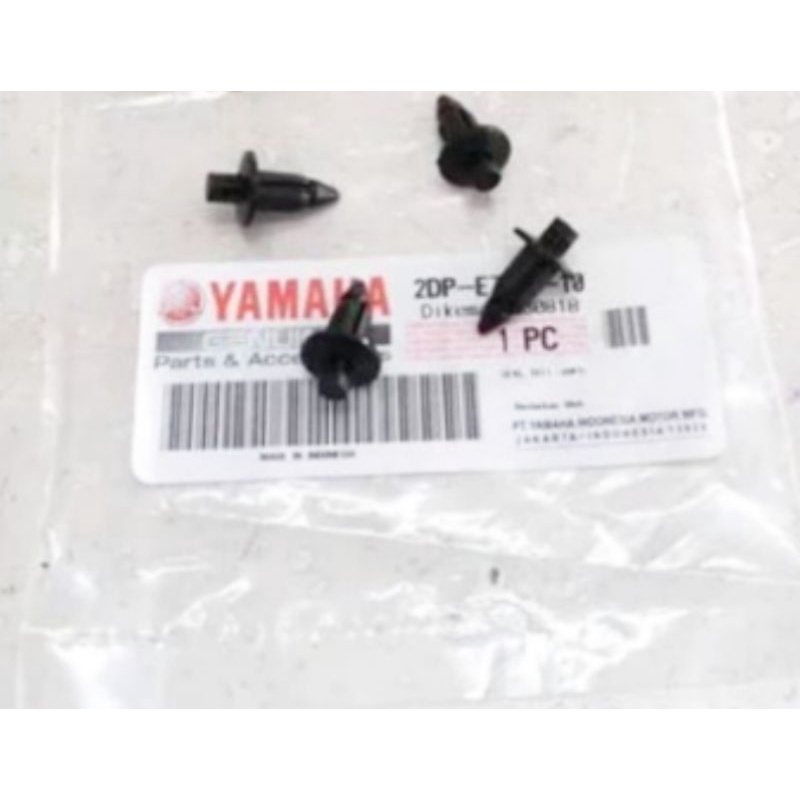 BUTTON BOLT, PLASTIC, RIVET, NMAX, N MAX ORIGINAL YAMAHA-HARGS PER 4PCH ...