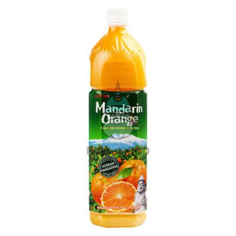 Lotte Mandarin Orange Juice Drink 1.5L | Shopee Philippines