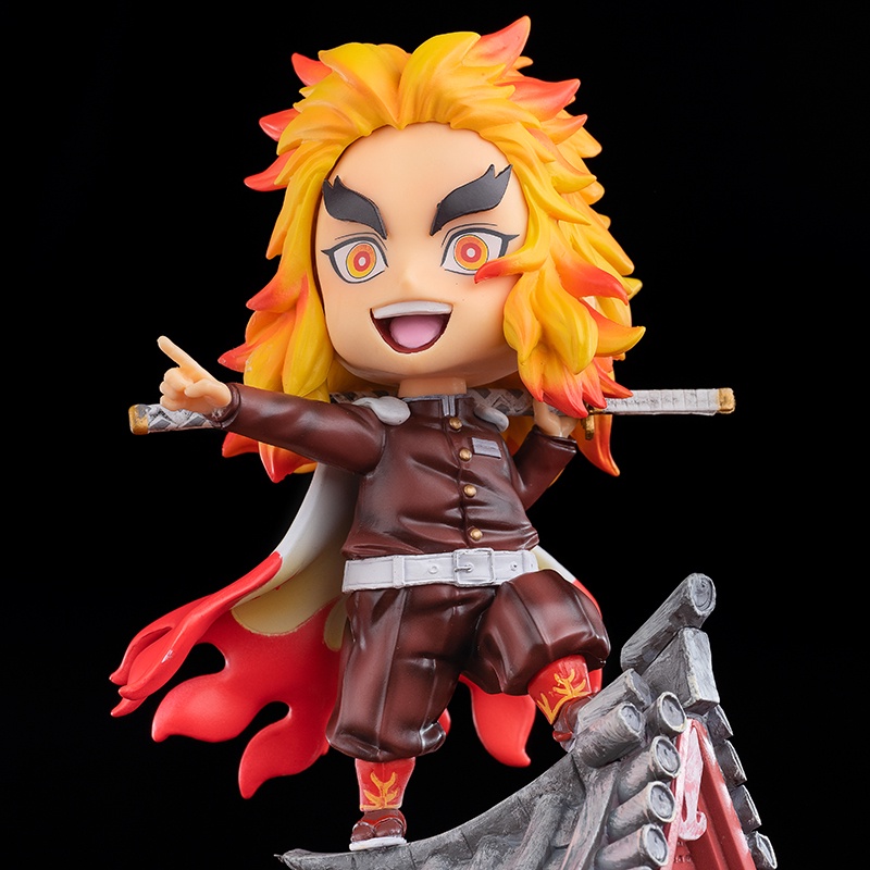 Demon Slayer Cute Rengoku GK Resin Action Figure Statue Model | Shopee ...