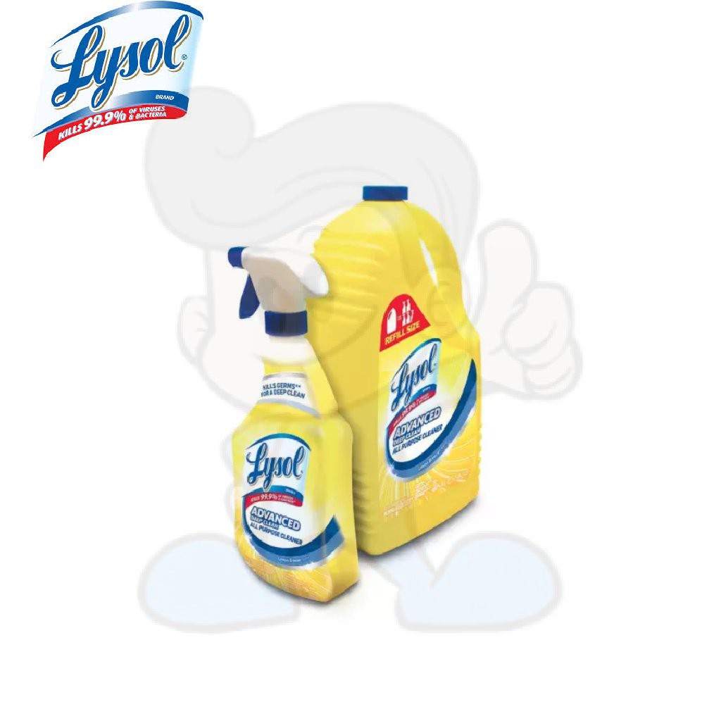 Lysol Advanced Deep Clean All Purpose Cleaner Combo Pack 144oz Plus