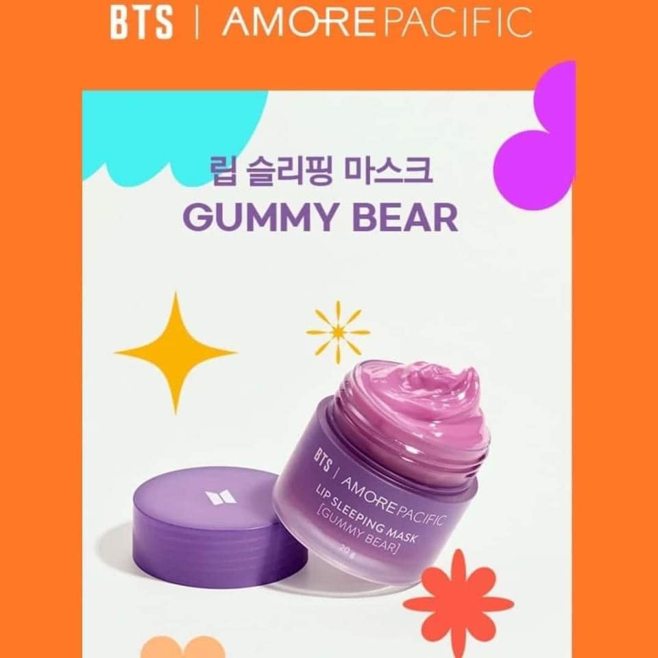 Amore Pacific x BTS Limited Edition Lip Sleeping Mask (Gummy Bear) 20g