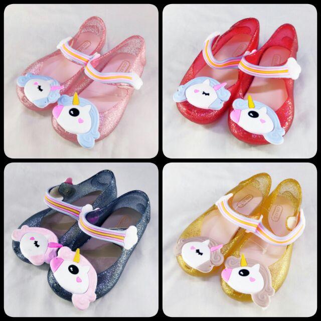 UNICORN JELLY SHOES FOR KIDS 24 29 check the size chart