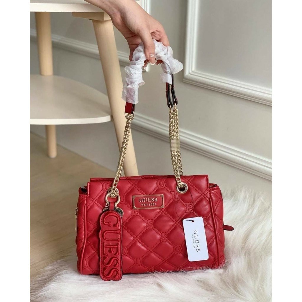 GUESS Lolli Girlfriend Satchel Bag for Women Mall Quality Shopee Philippines