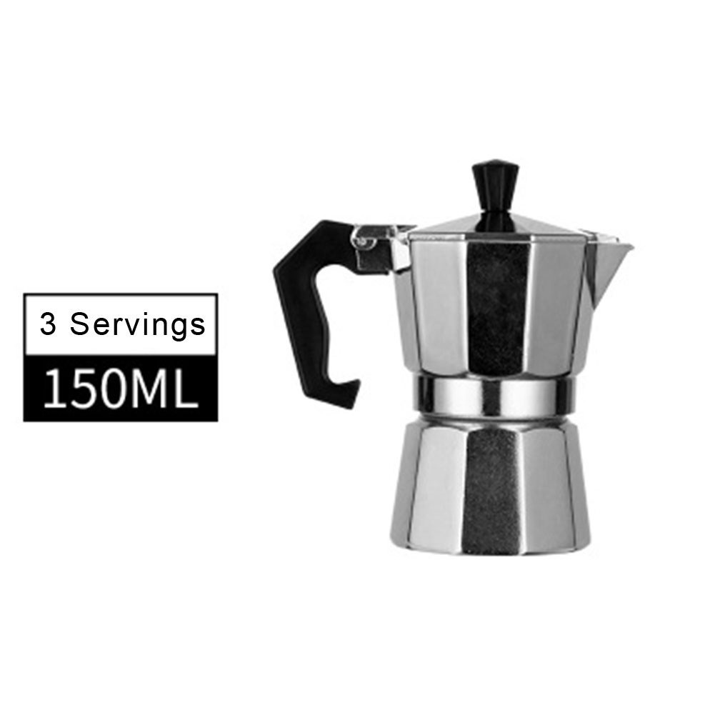 Coffee Maker Aluminum Espresso Percolator Pot Coffee Maker Moka Pot