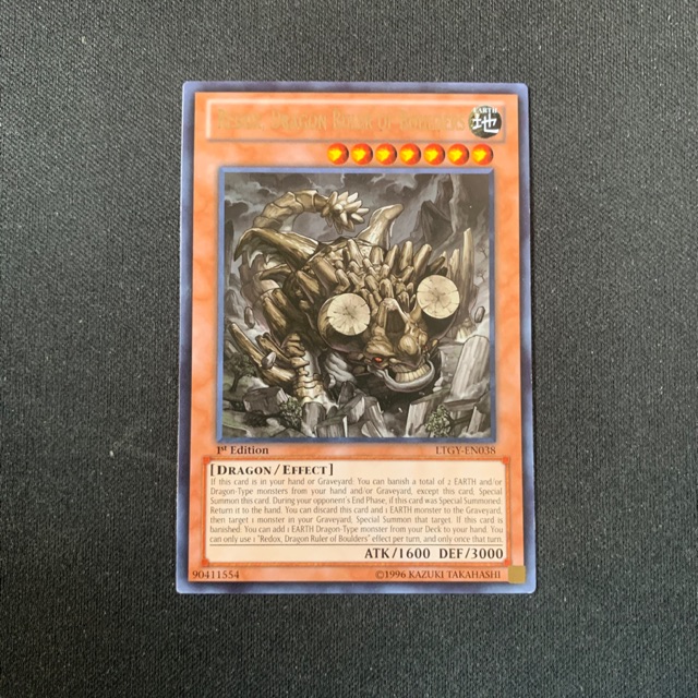 YuGiOh - Redox, Dragon Ruler is Boulders (TCG) | Shopee Philippines
