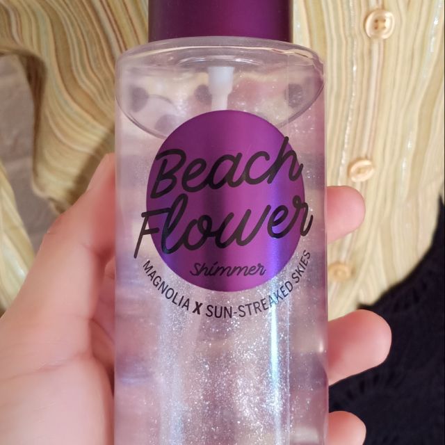 Beach flower shimmer new arrivals