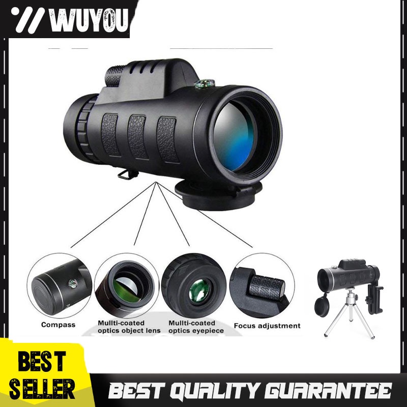 Monocular Telescope 40x60 Hd Night Vision Monoculars Long Range Super