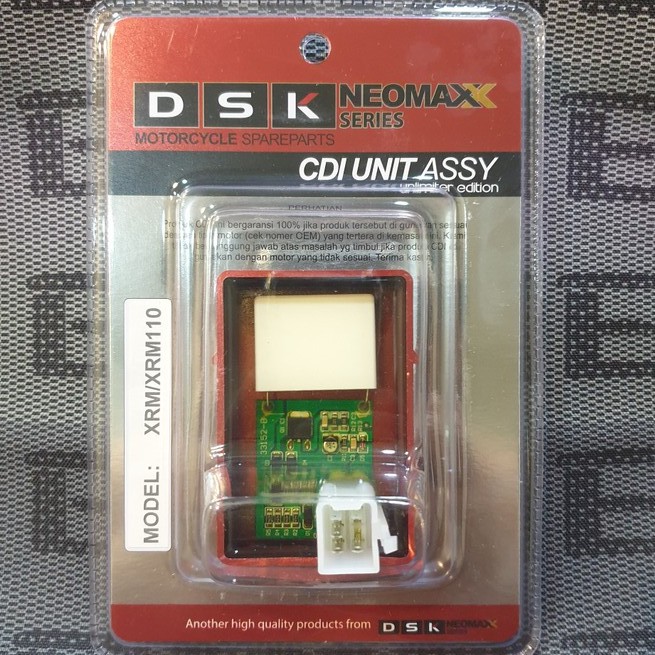 XRM110 RACING CDI BY DSK NEOMAXX *NO LIMITER *HYPERBAND | Shopee ...