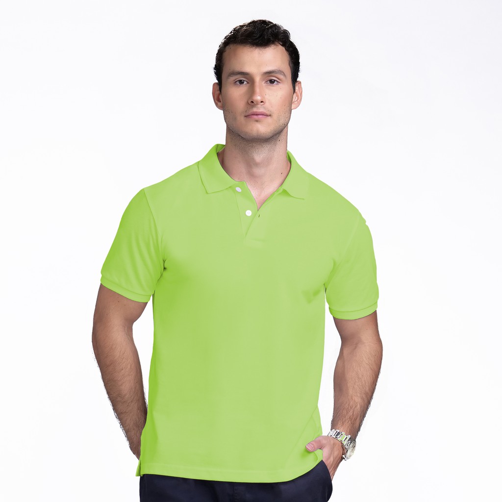 Polo shirt apple green best sale