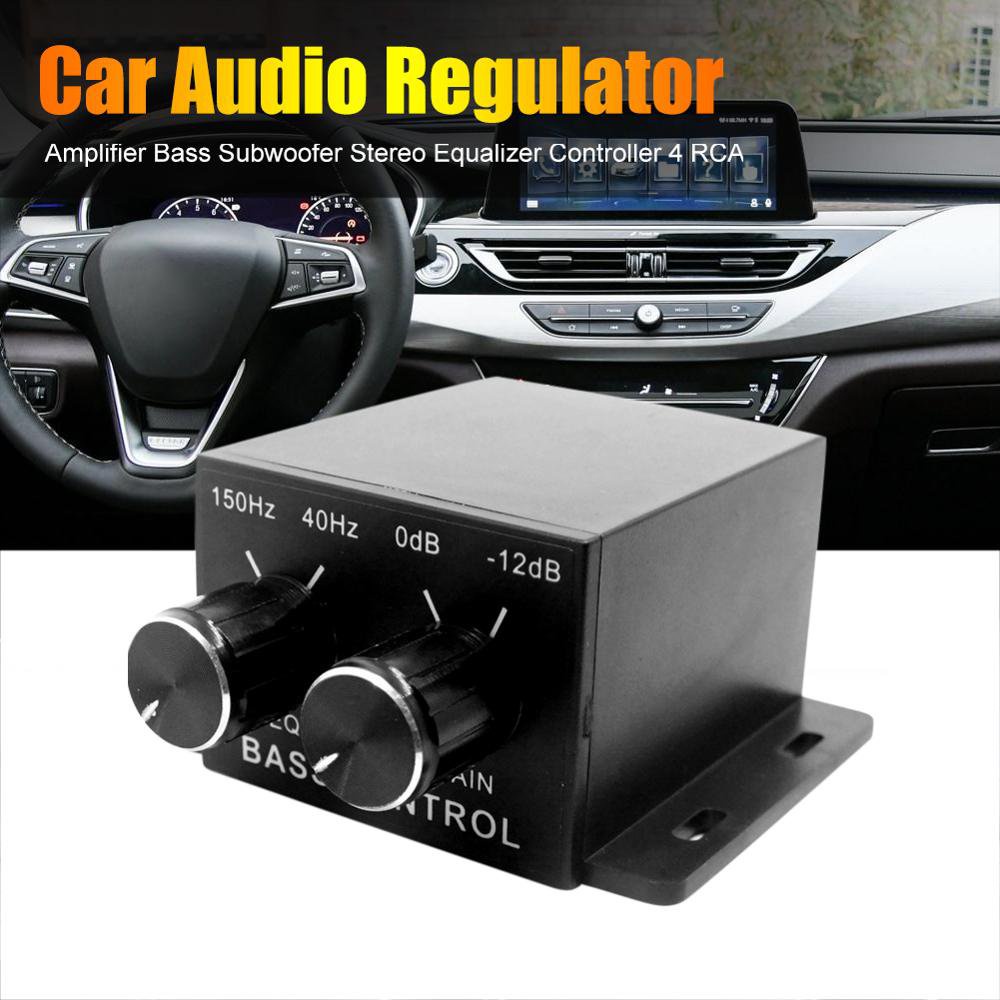 Car Audio Regulator Amplifier Bass Subwoofer Stereo Equalizer