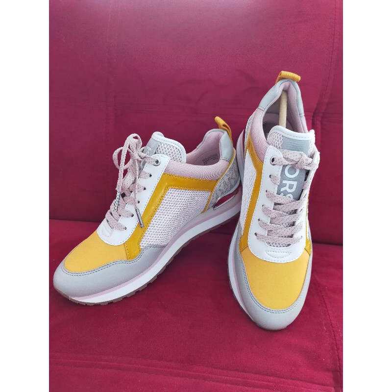 michael kors trainers yellow