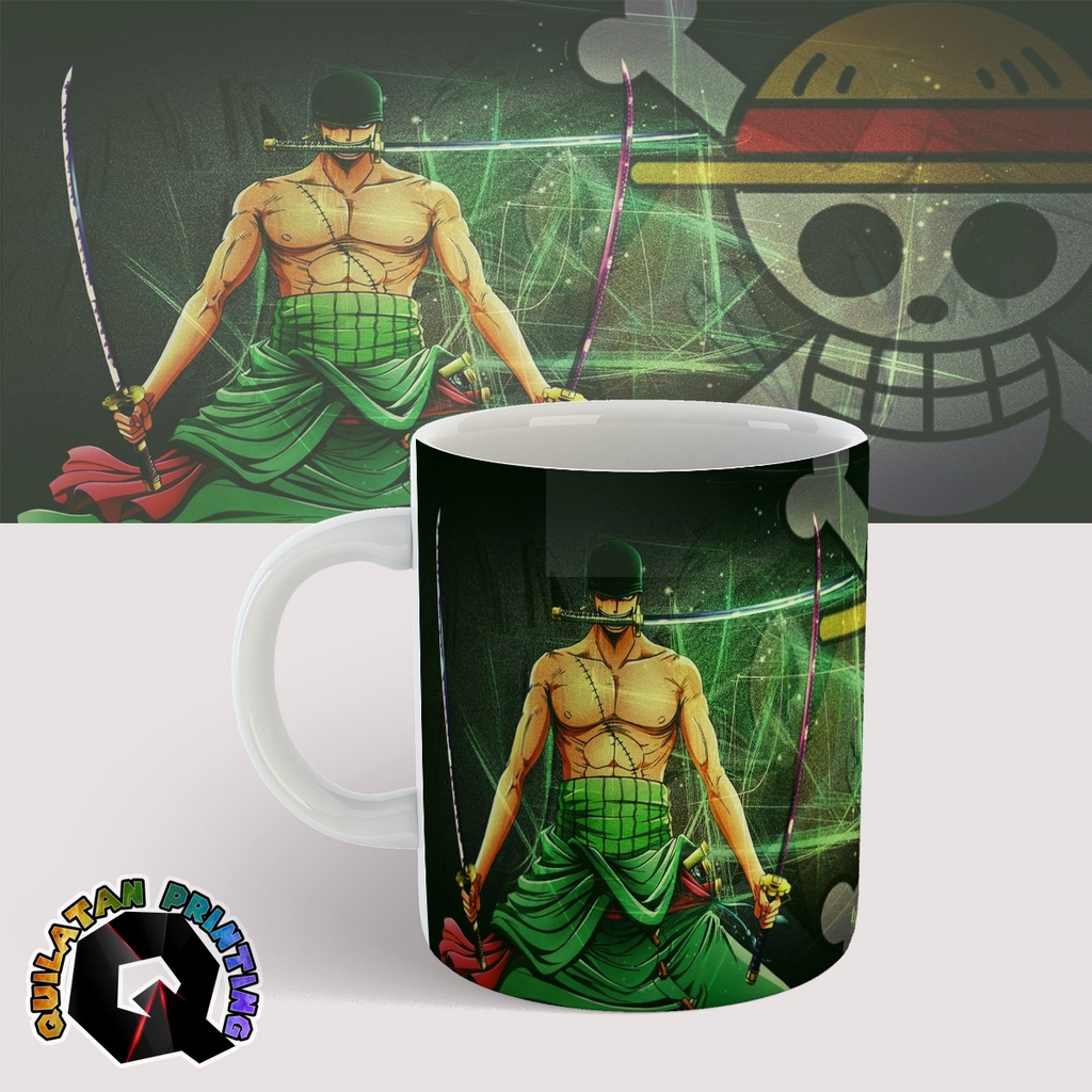 Anime One Piece Roronoa Zoro Mug/Magic Mug | Shopee Philippines