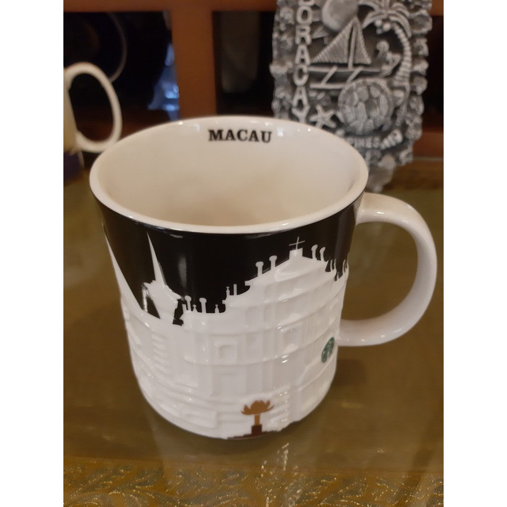 Starbucks Macau 16oz Relief Mug 