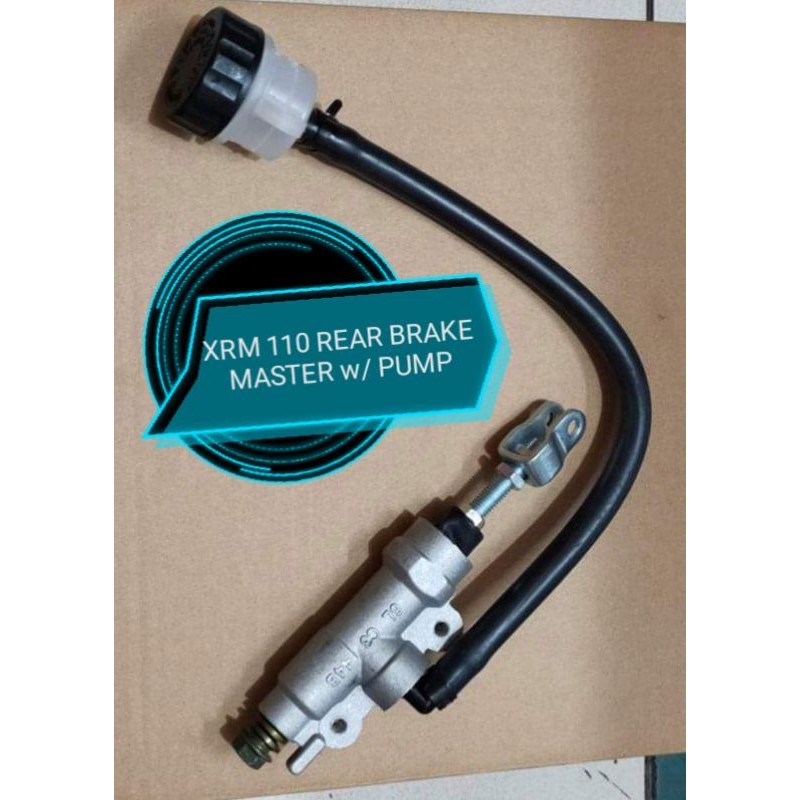 XRM 110/XRM 125 REAR BRAKE MASTER w/ PUMP Shopee Philippines