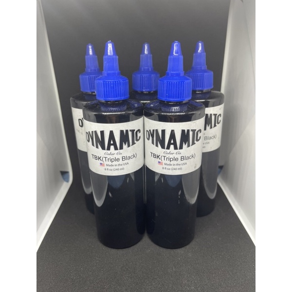 DYNAMIC TRIPLE BLACK INK 8 fl oz (240ml) ORIGINAL & AUTHENTIC