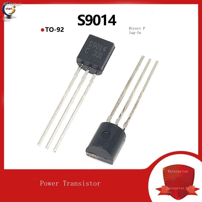 S9014 In-line TO-92 NPN transistor low power triode S9014 9014 power ...